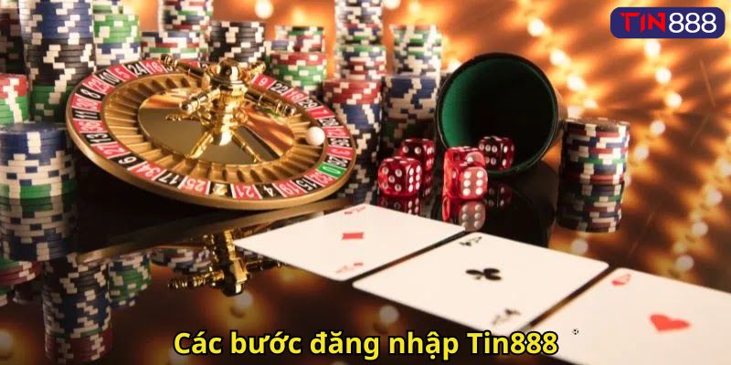 Các bước đăng nhập Tin888